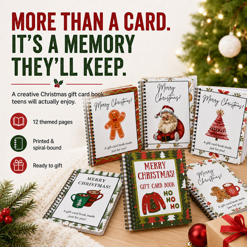 🔥 LIMITED-TIME 48% OFF — Christmas Gift Card Book