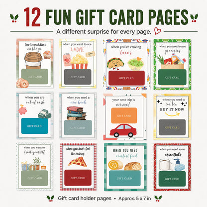 🔥 LIMITED-TIME 48% OFF — Christmas Gift Card Book