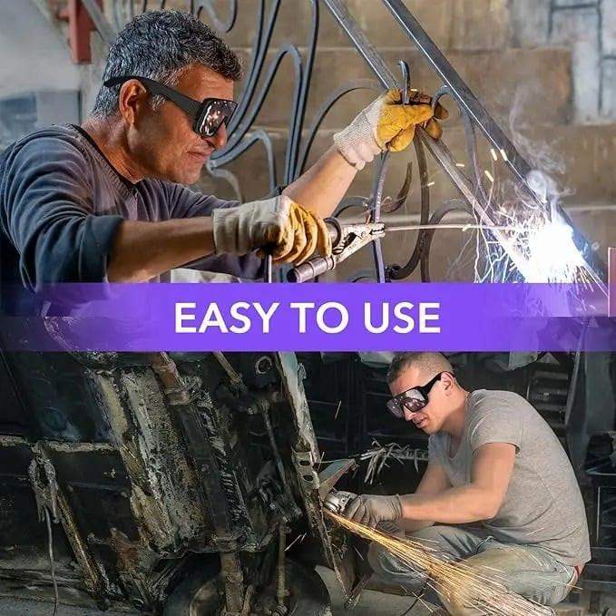 🎁⏳Solar Auto-Darkening Welding Goggles – Eye Protection with Smart Light Control by mysite