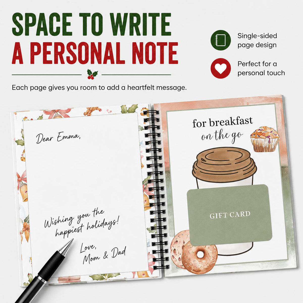 🔥 LIMITED-TIME 48% OFF — Christmas Gift Card Book
