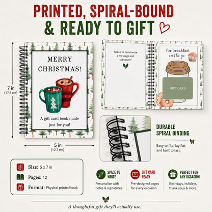 🔥 LIMITED-TIME 48% OFF — Christmas Gift Card Book