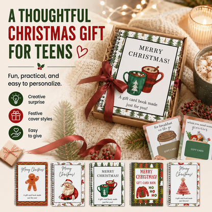 🔥 LIMITED-TIME 48% OFF — Christmas Gift Card Book