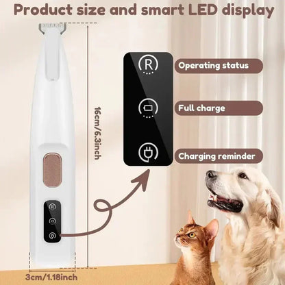 ⏰🐕Rechargeable Pet Hair Trimmer Kit ✨ by mysite
