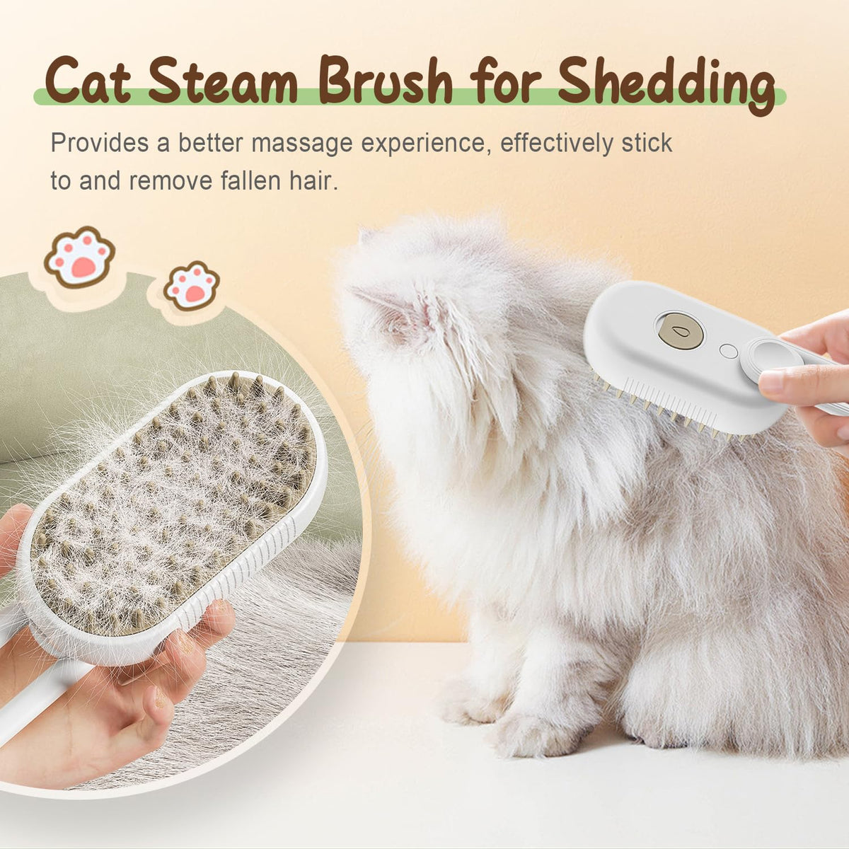 🎁Pet Grooming Brush With Spray by My Store