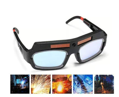 🎁⏳Solar Auto-Darkening Welding Goggles – Eye Protection with Smart Light Control by mysite