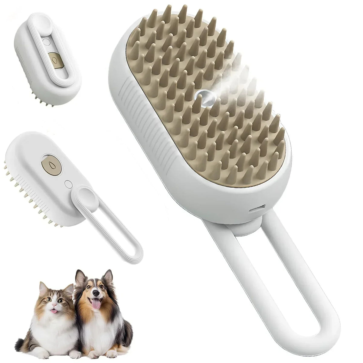 🎁Pet Grooming Brush With Spray by My Store