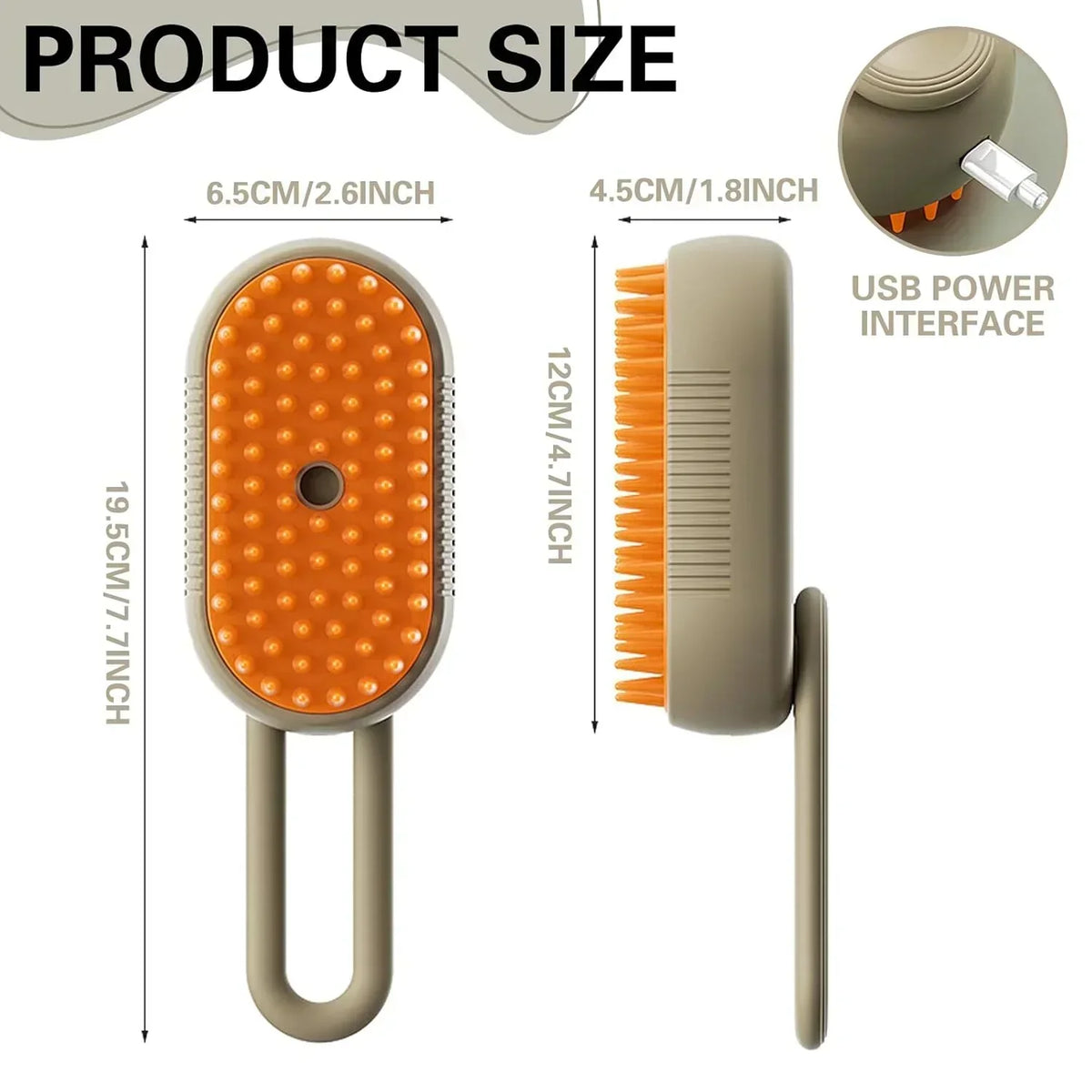 🎁Pet Grooming Brush With Spray by My Store