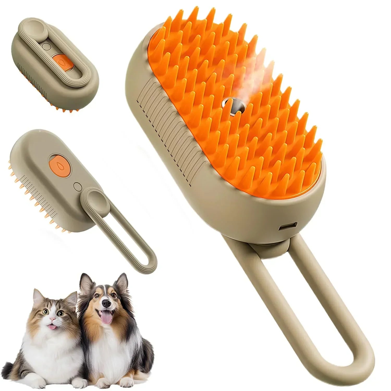 🎁Pet Grooming Brush With Spray by My Store