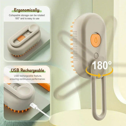 🎁Pet Grooming Brush With Spray by My Store