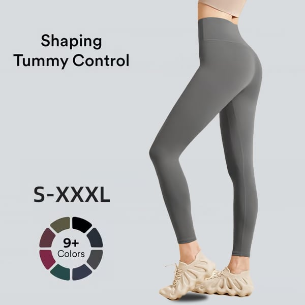 🔥Medium-high waist Tummy Control Shaping Training Leggings by mysite