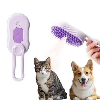 🎁Pet Grooming Brush With Spray by My Store