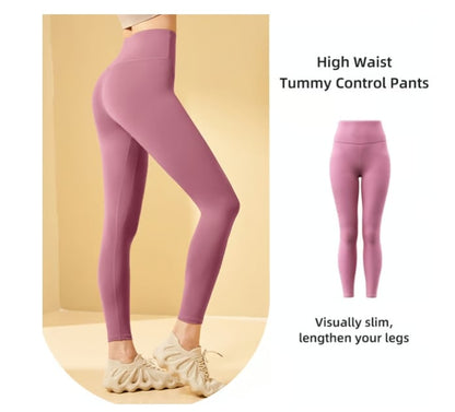 🔥Medium-high waist Tummy Control Shaping Training Leggings by mysite